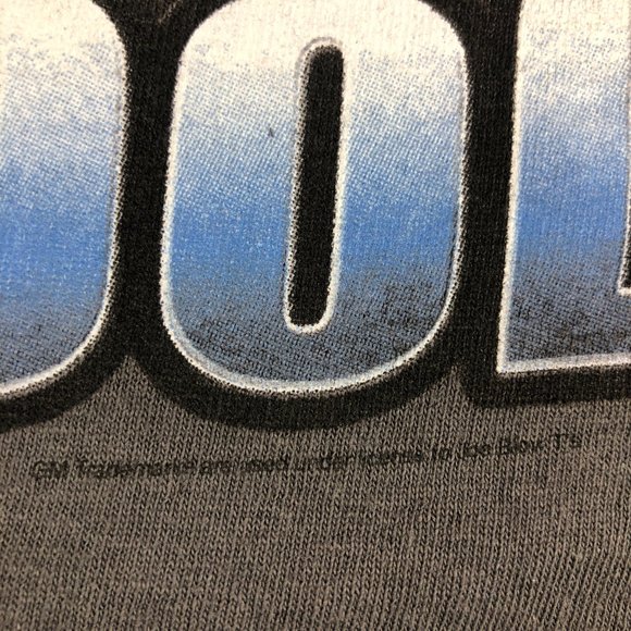 General Motors Shirt Men's Medium Grey Muscle Cars Big Graphic Print Car Tee - Picture 8 of 11